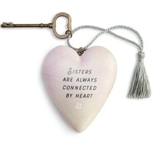 DEMDACO Art Heart - 10cm/4" Always Connected-NIB